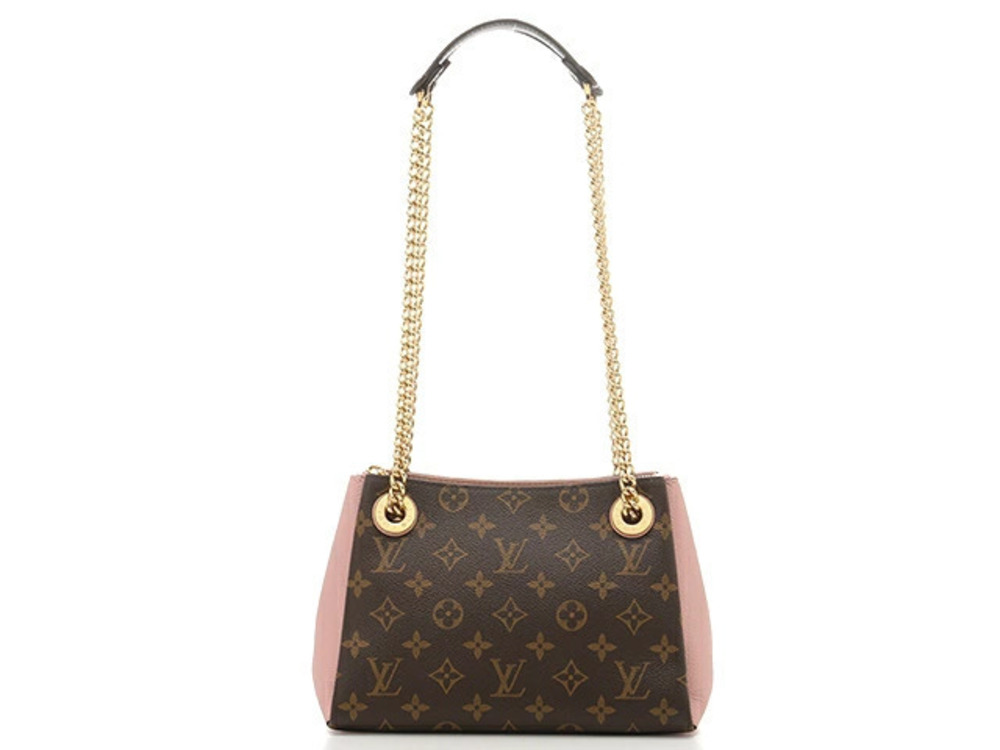 Louis Vuitton Surenne Shoulder Monogram Bag Brown